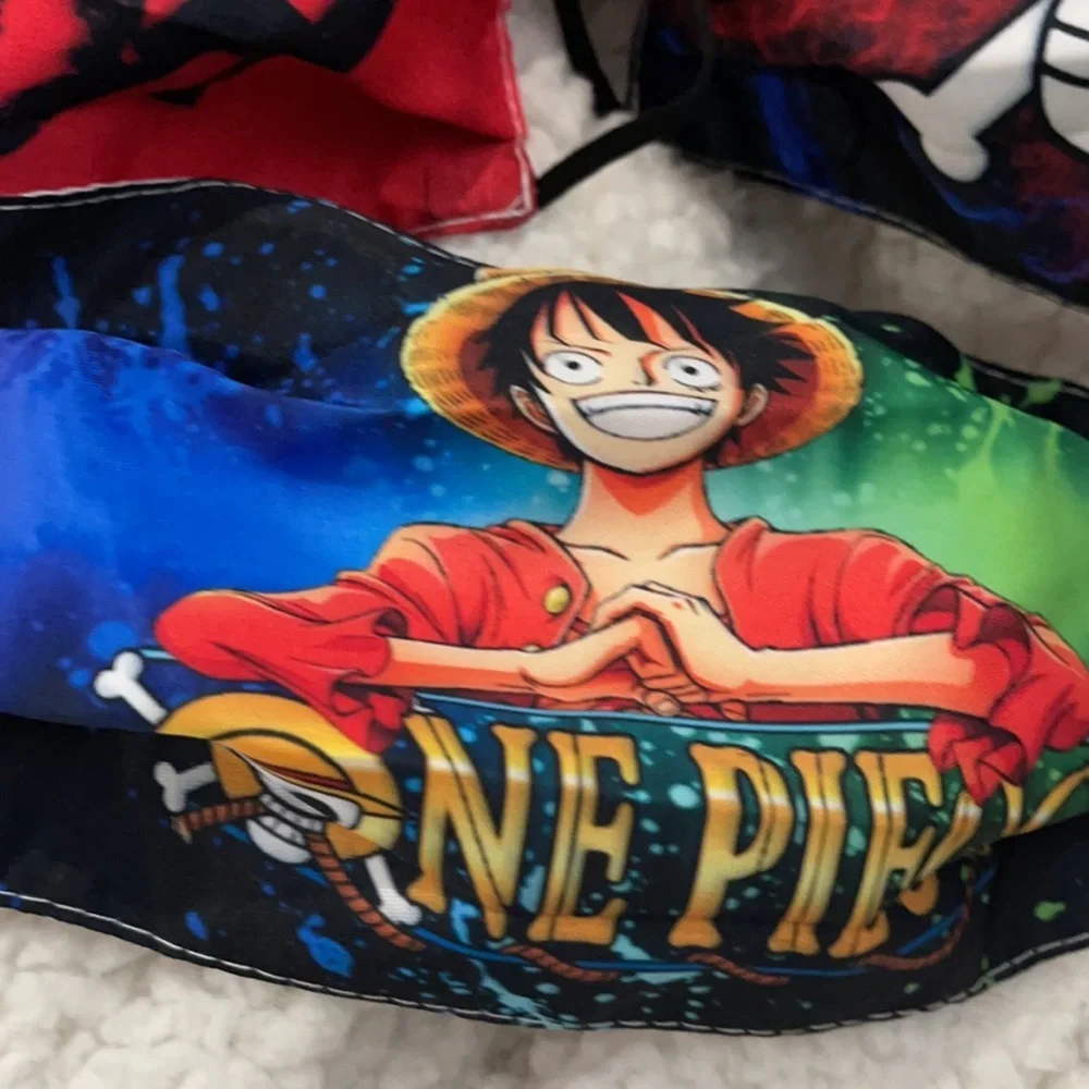New set/5 Luffy Pirate face masks